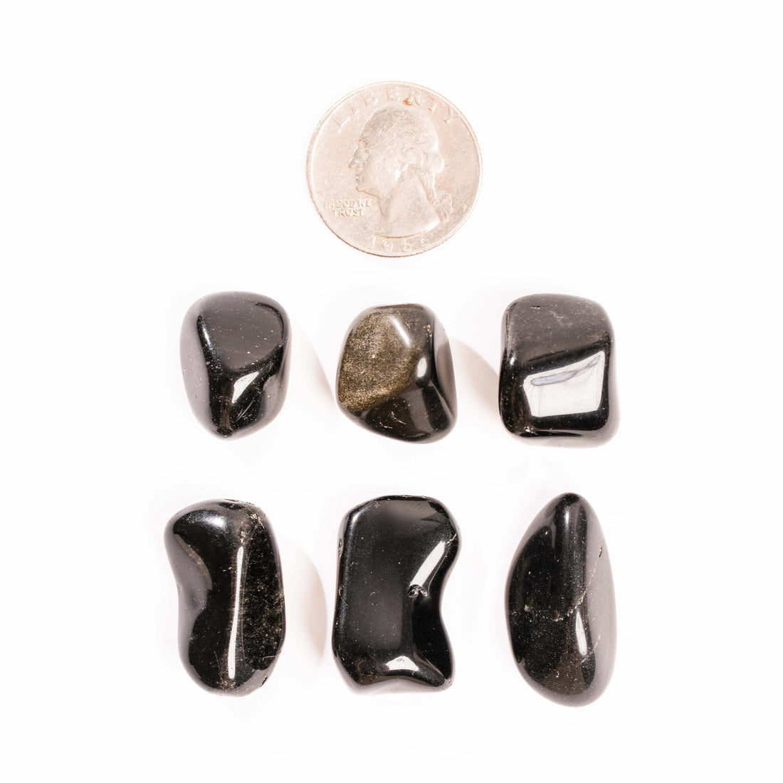 Obsidian - Gold Sheen, Tumbled