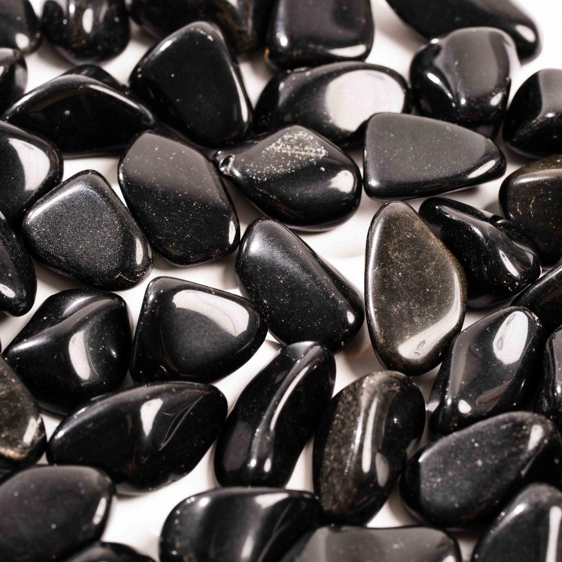 Obsidian - Gold Sheen, Tumbled