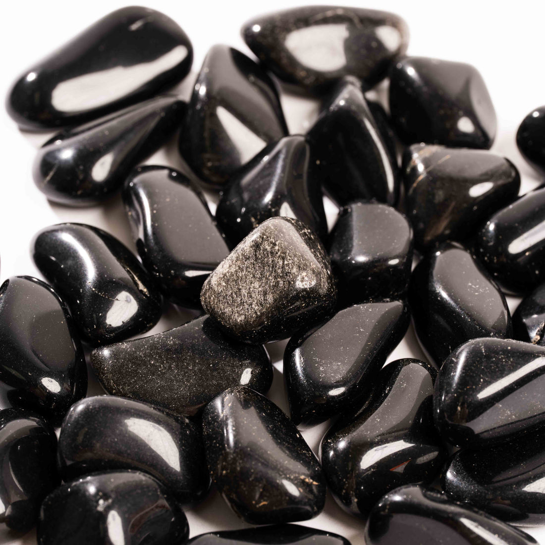 Obsidian - Gold Sheen, Tumbled