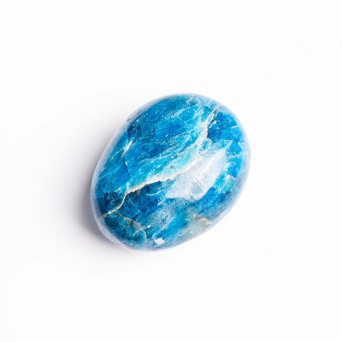 Apatite, Blue - Palm