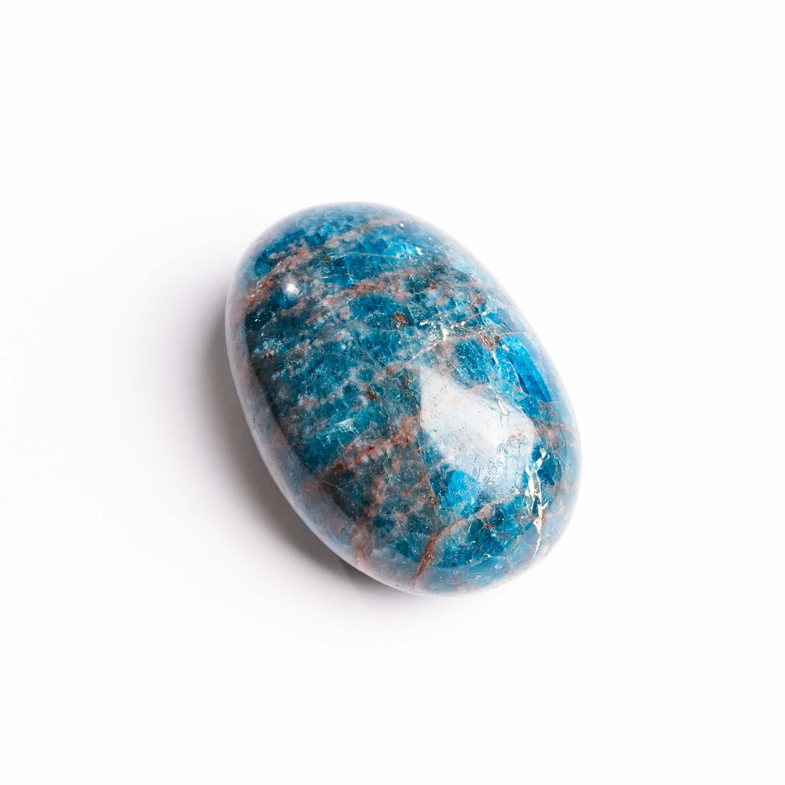 Apatite, Blue - Palm