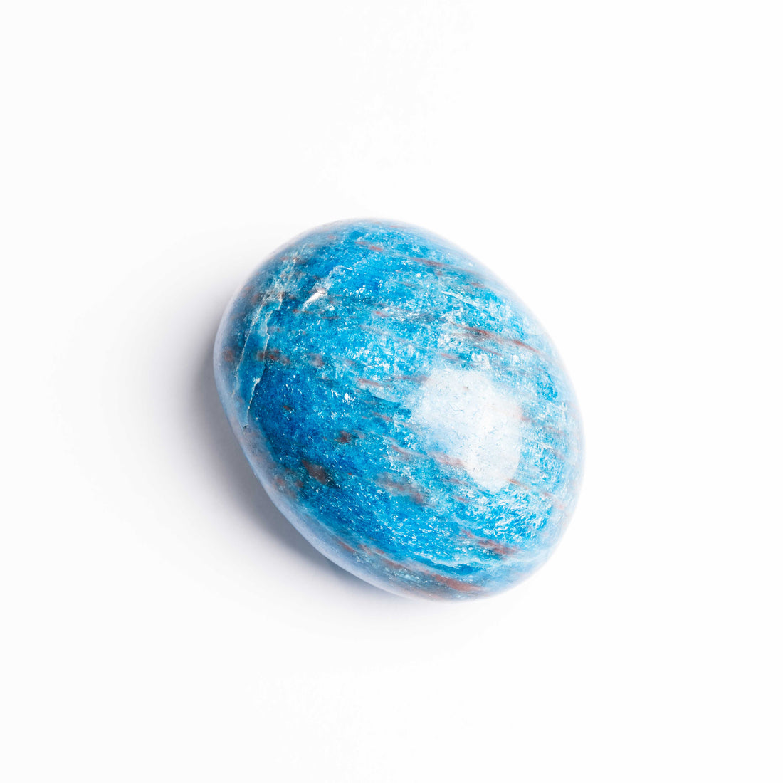 Apatite, Blue - Palm
