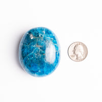 Apatite, Blue - Palm