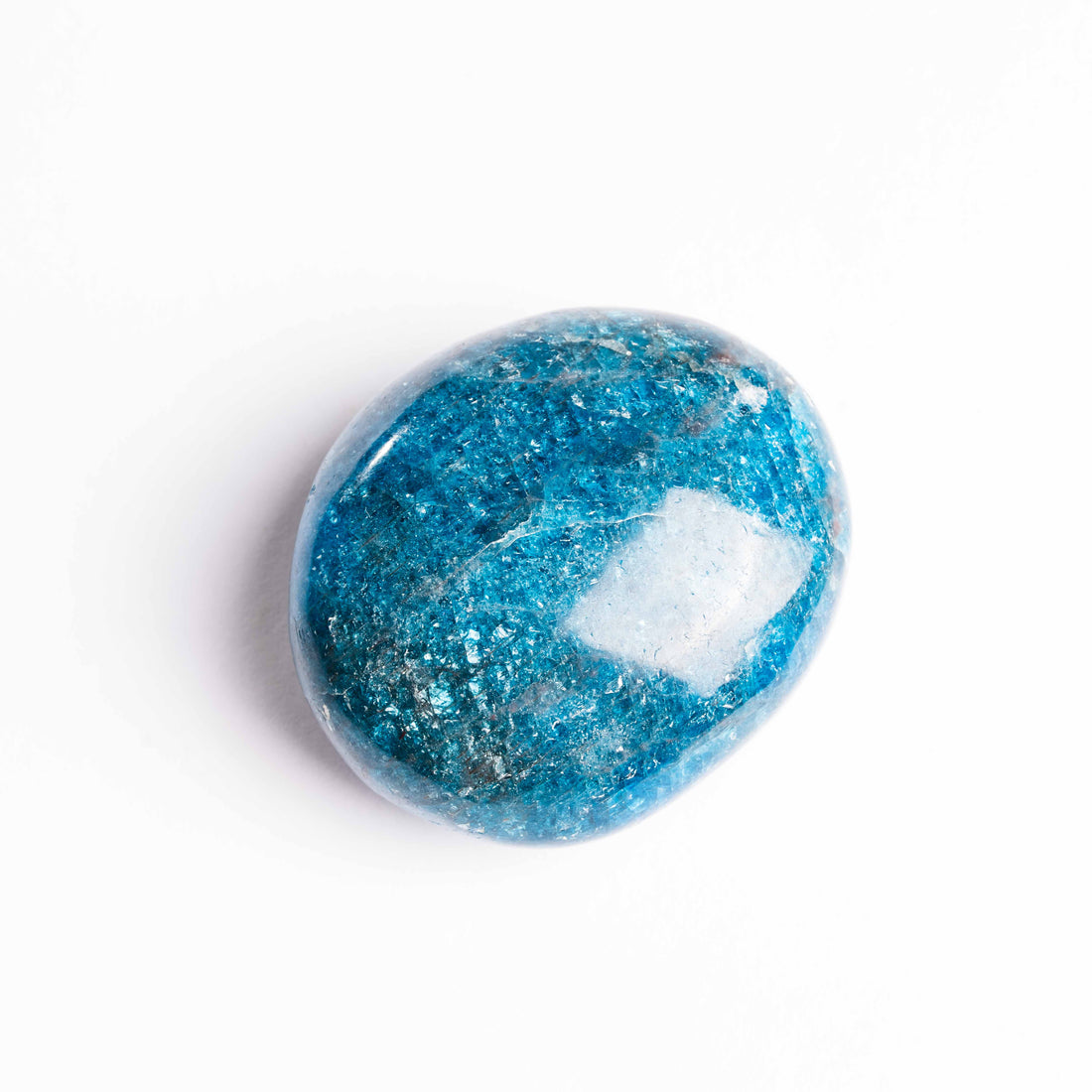 Apatite, Blue - Palm