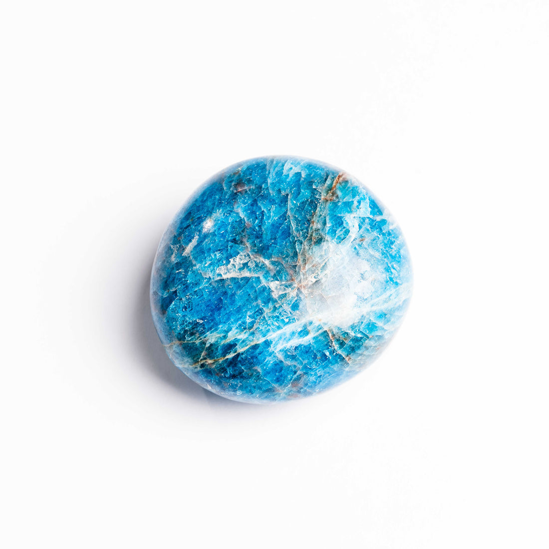 Apatite, Blue - Palm