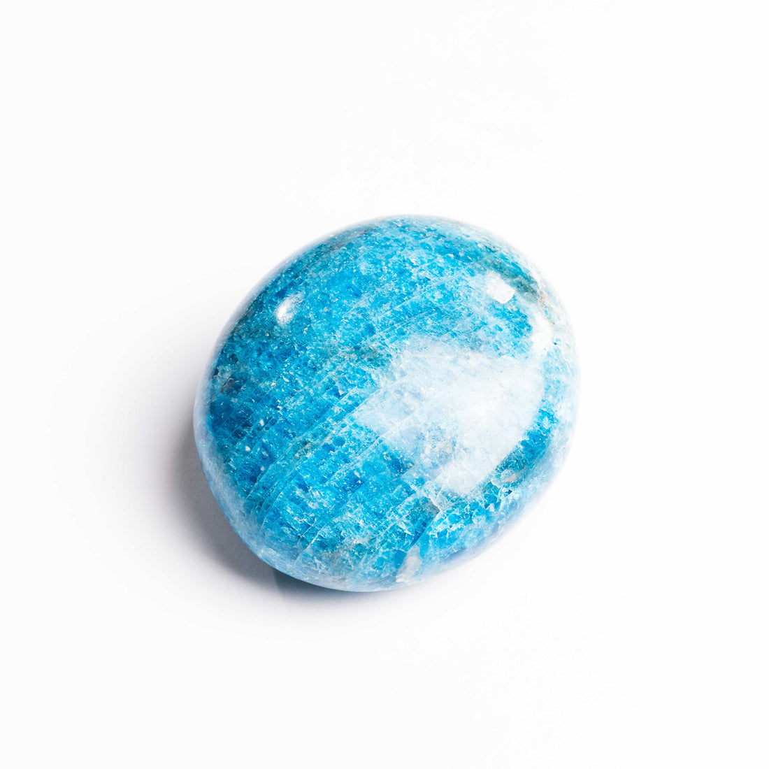 Apatite, Blue - Palm