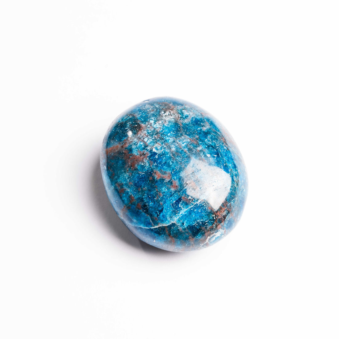 Apatite, Blue - Palm