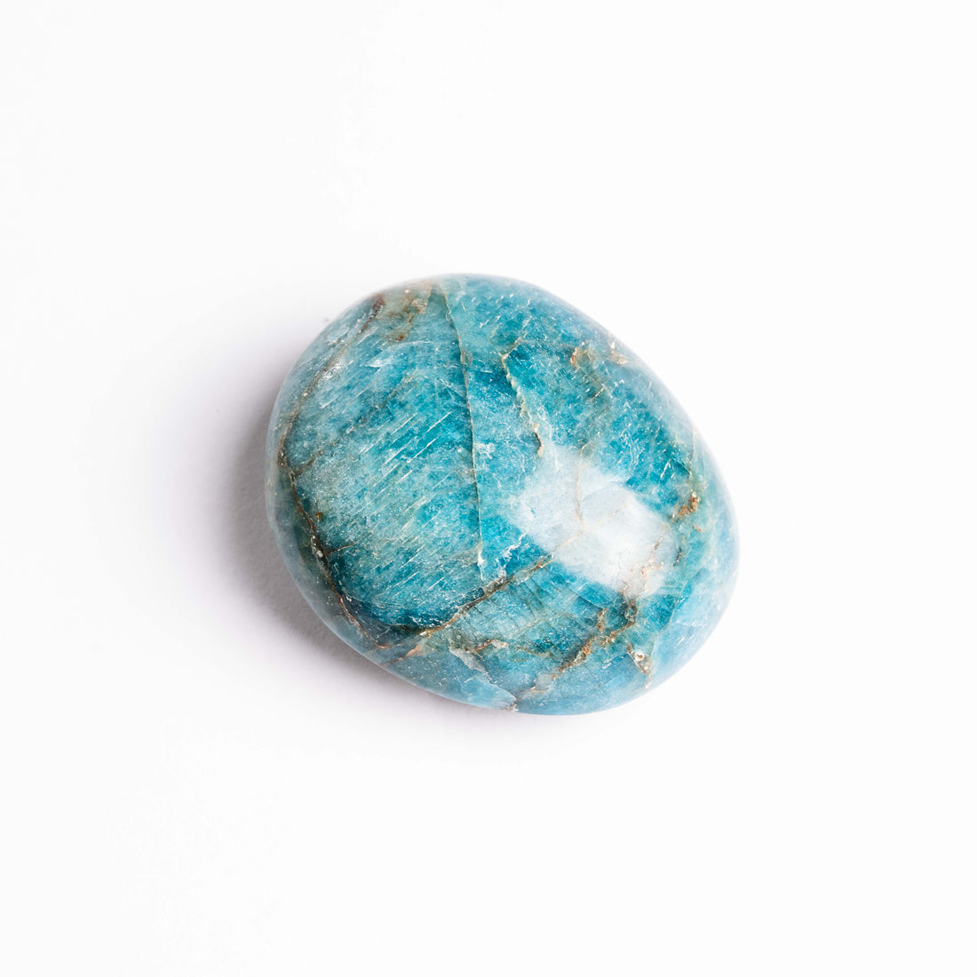 Apatite, Blue - Palm