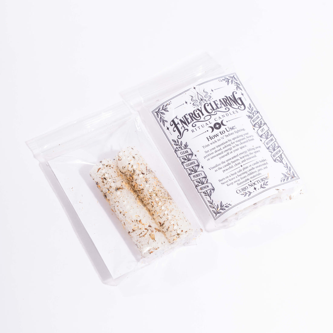 Energy Clearing Ritual Candle