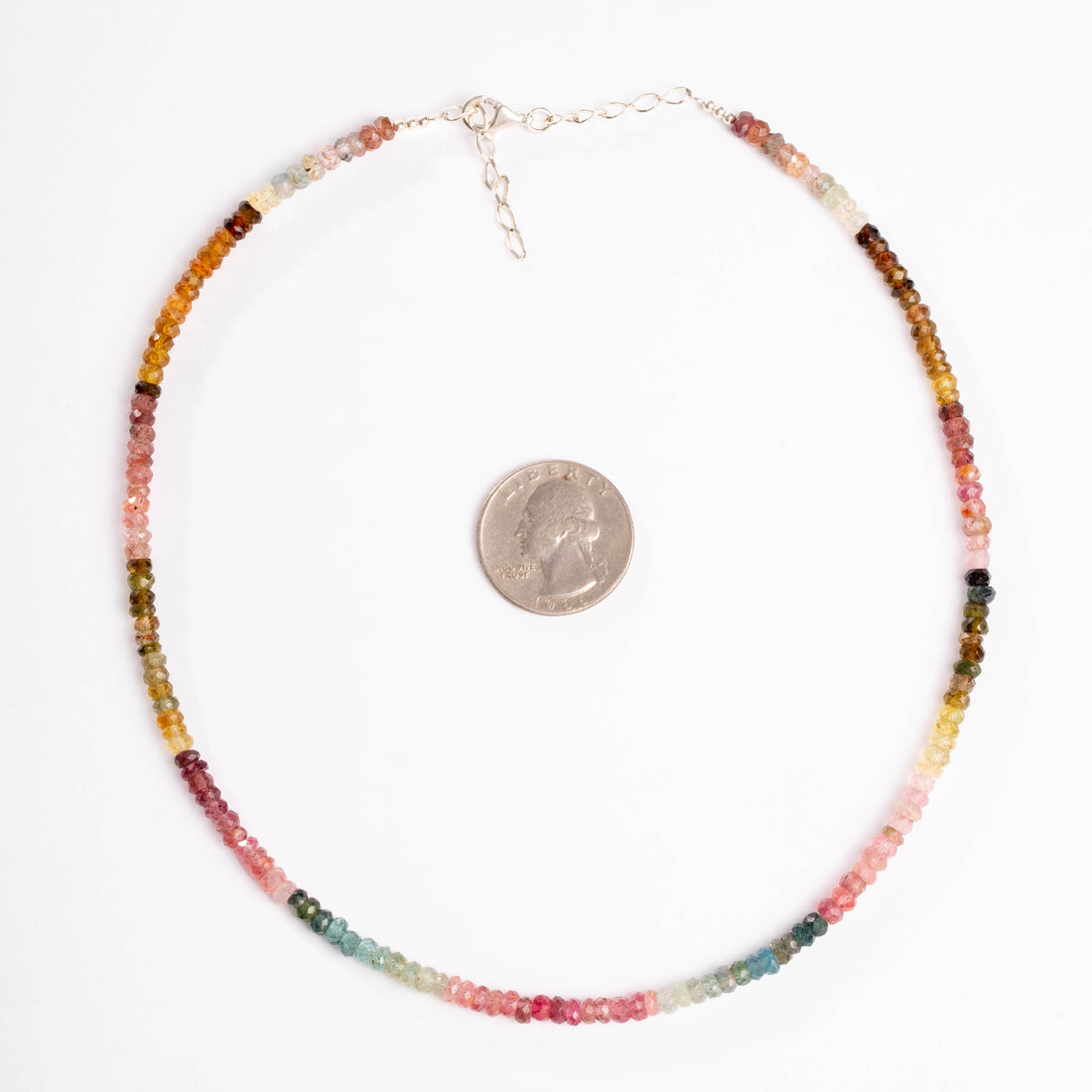 Tourmaline, Mixed - Faceted Necklace