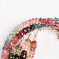 Tourmaline, Mixed - Faceted Necklace