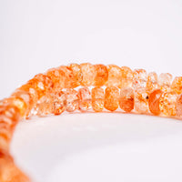 Sunstone - Faceted Beaded Necklace