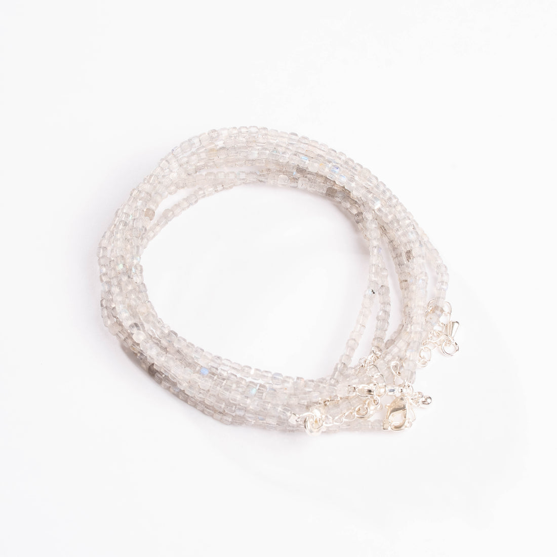 Labradorite - Faceted Beaded Necklace