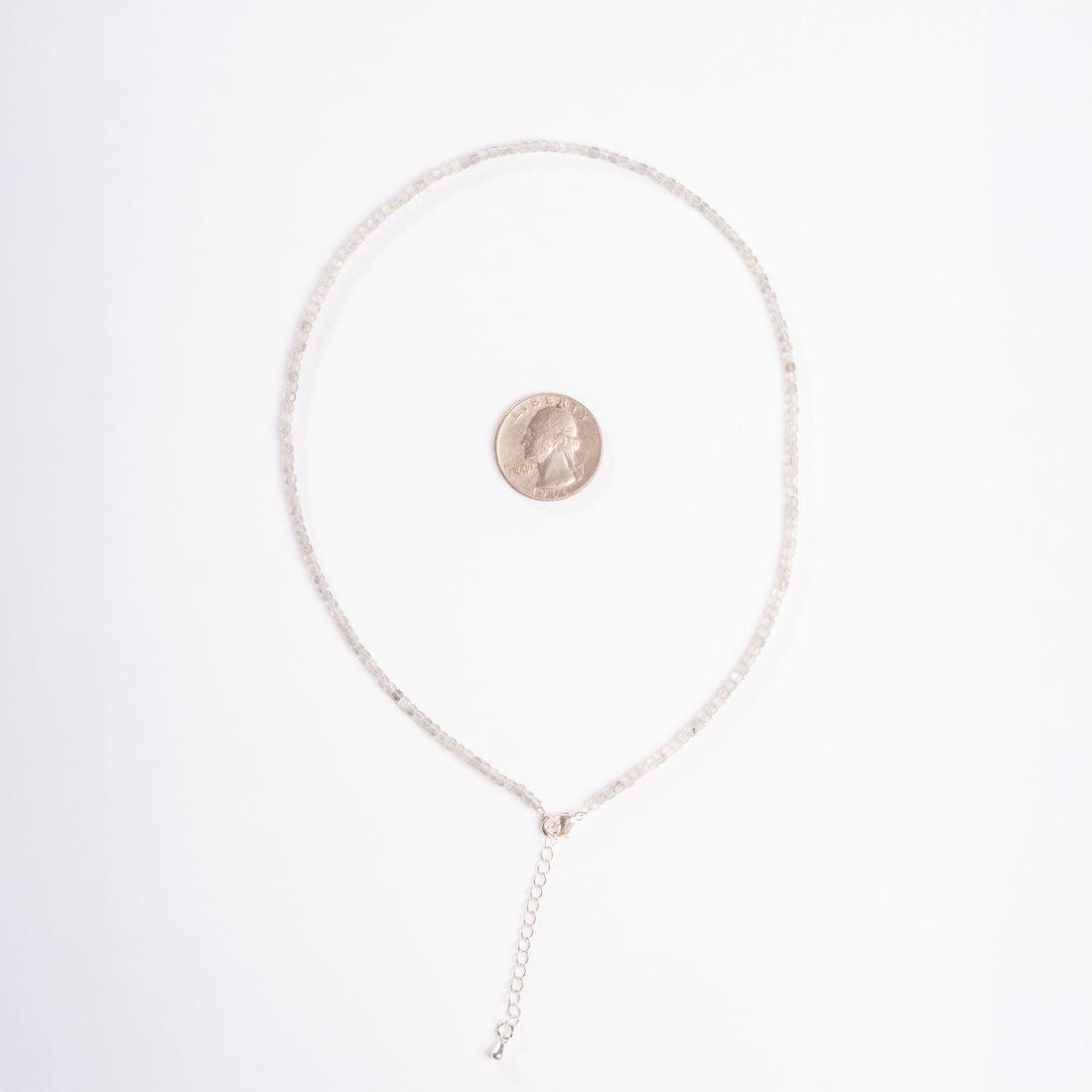 Labradorite - Faceted Beaded Necklace