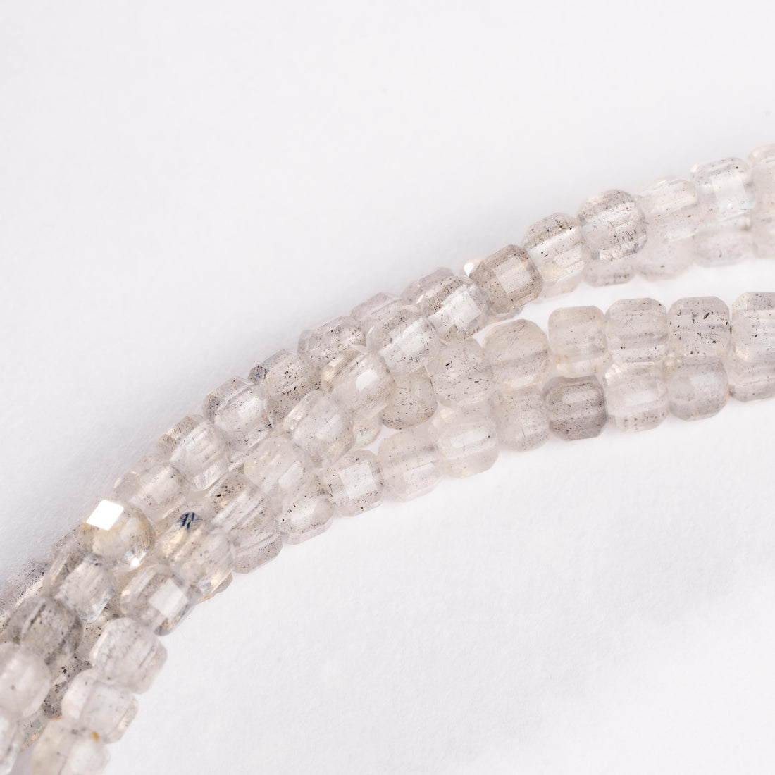 Labradorite - Faceted Beaded Necklace
