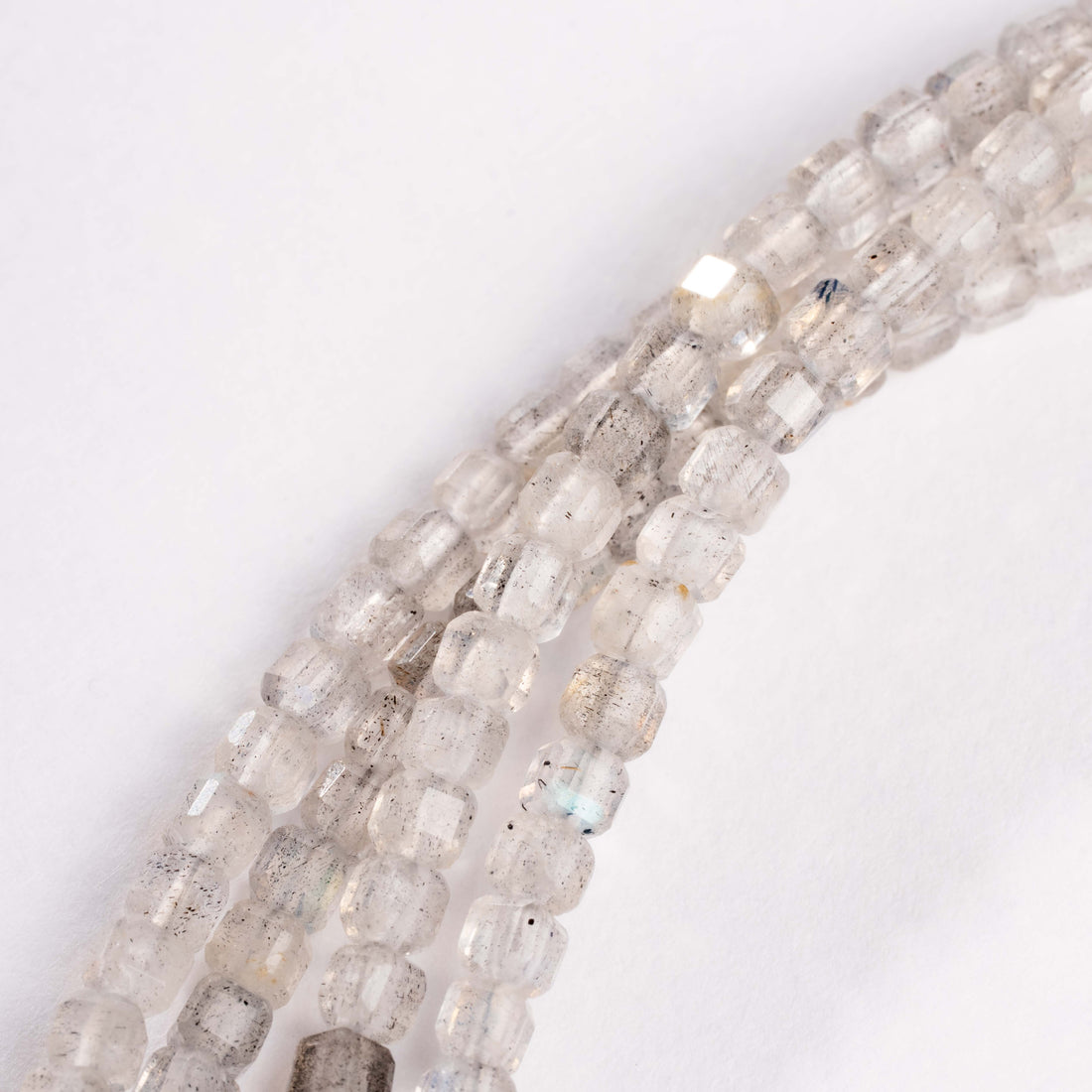 Labradorite - Faceted Beaded Necklace