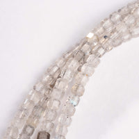 Labradorite - Faceted Beaded Necklace