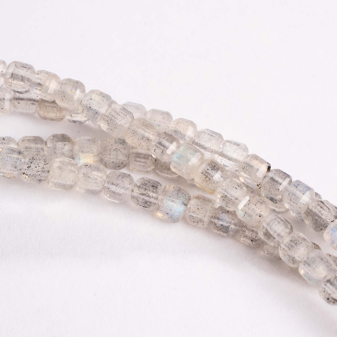 Labradorite - Faceted Beaded Necklace