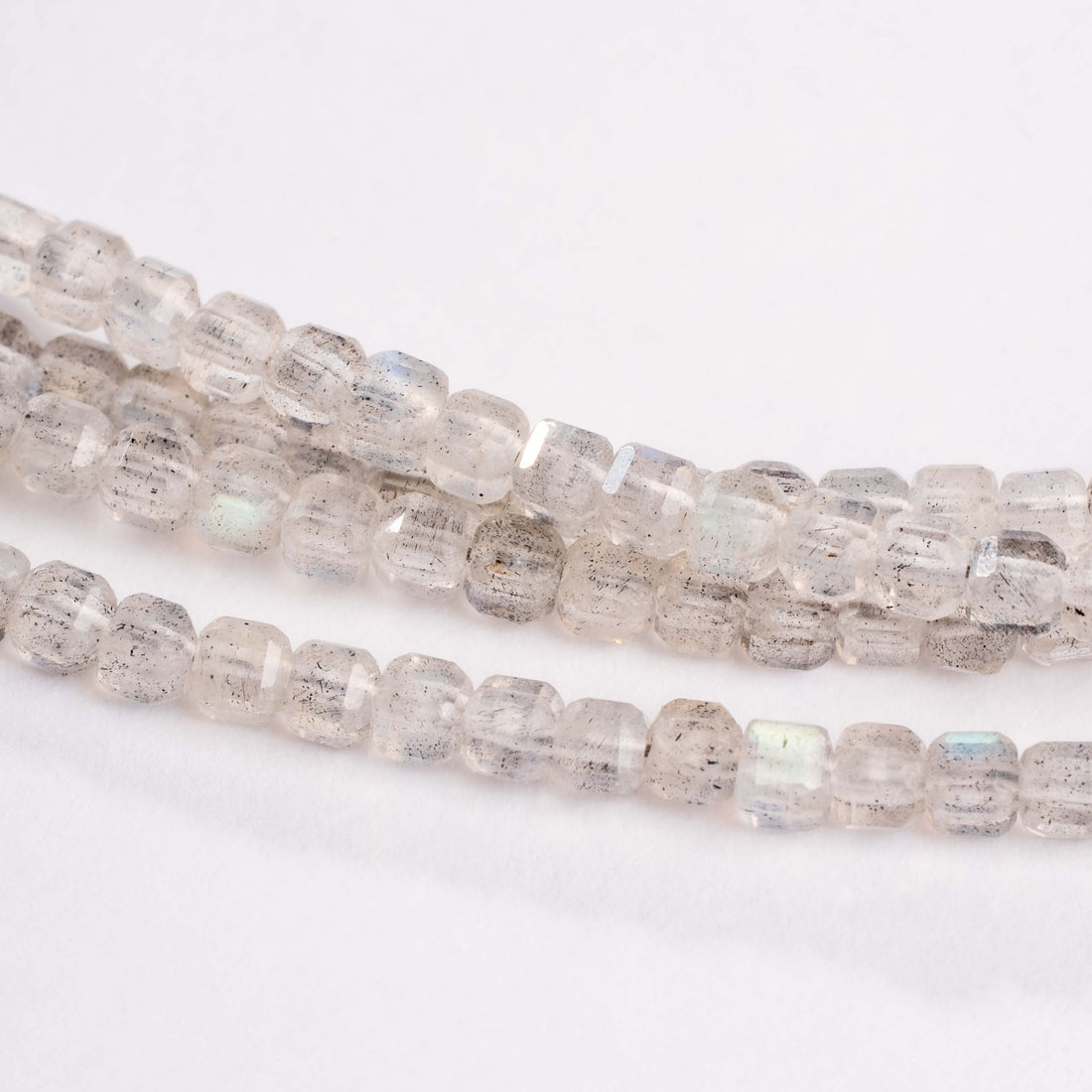 Labradorite - Faceted Beaded Necklace