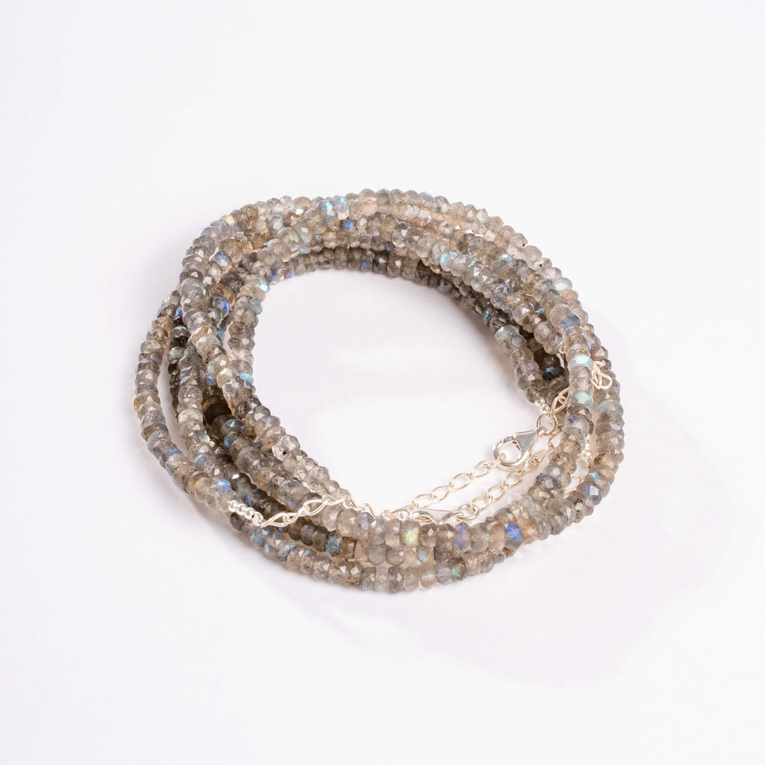 Labradorite - Faceted Beaded Necklace