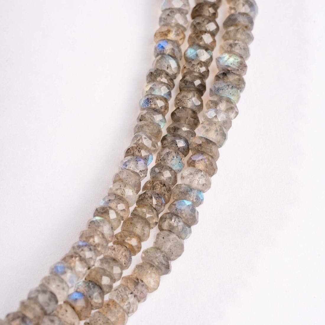 Labradorite - Faceted Beaded Necklace