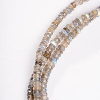 Labradorite - Faceted Beaded Necklace