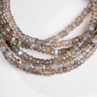 Labradorite - Faceted Beaded Necklace