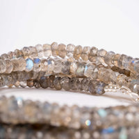 Labradorite - Faceted Beaded Necklace