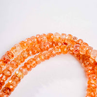 Sunstone - Faceted Beaded Necklace