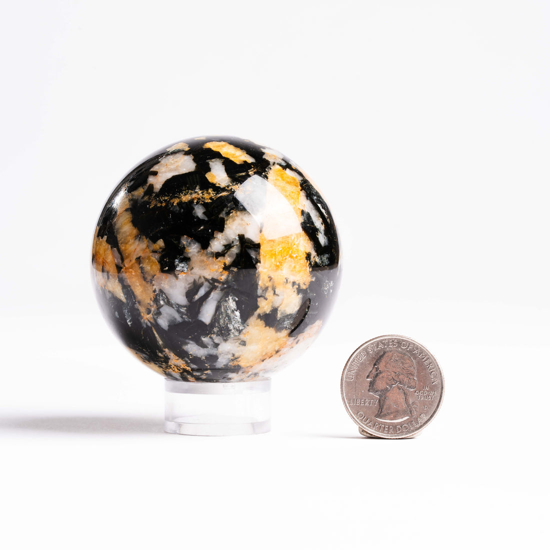 Topaz - Golden, Sphere