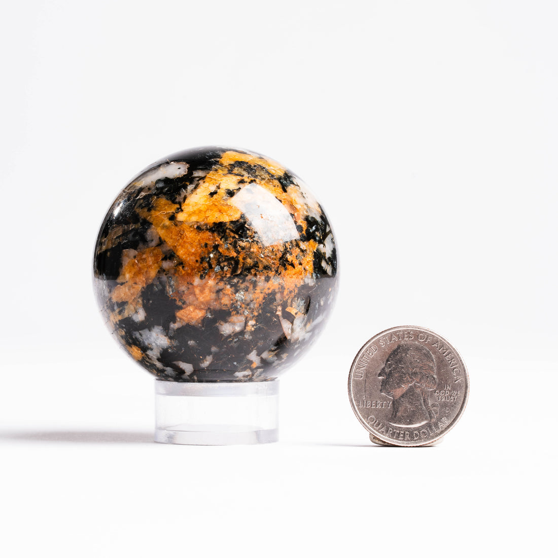 Topaz - Golden, Sphere