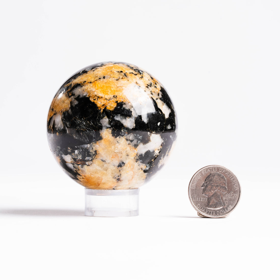 Topaz - Golden, Sphere
