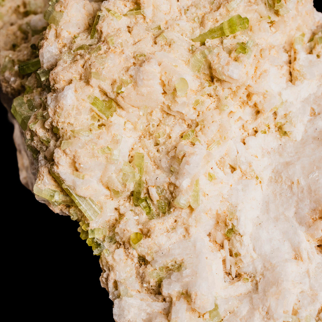 Tourmaline, Green - Cluster