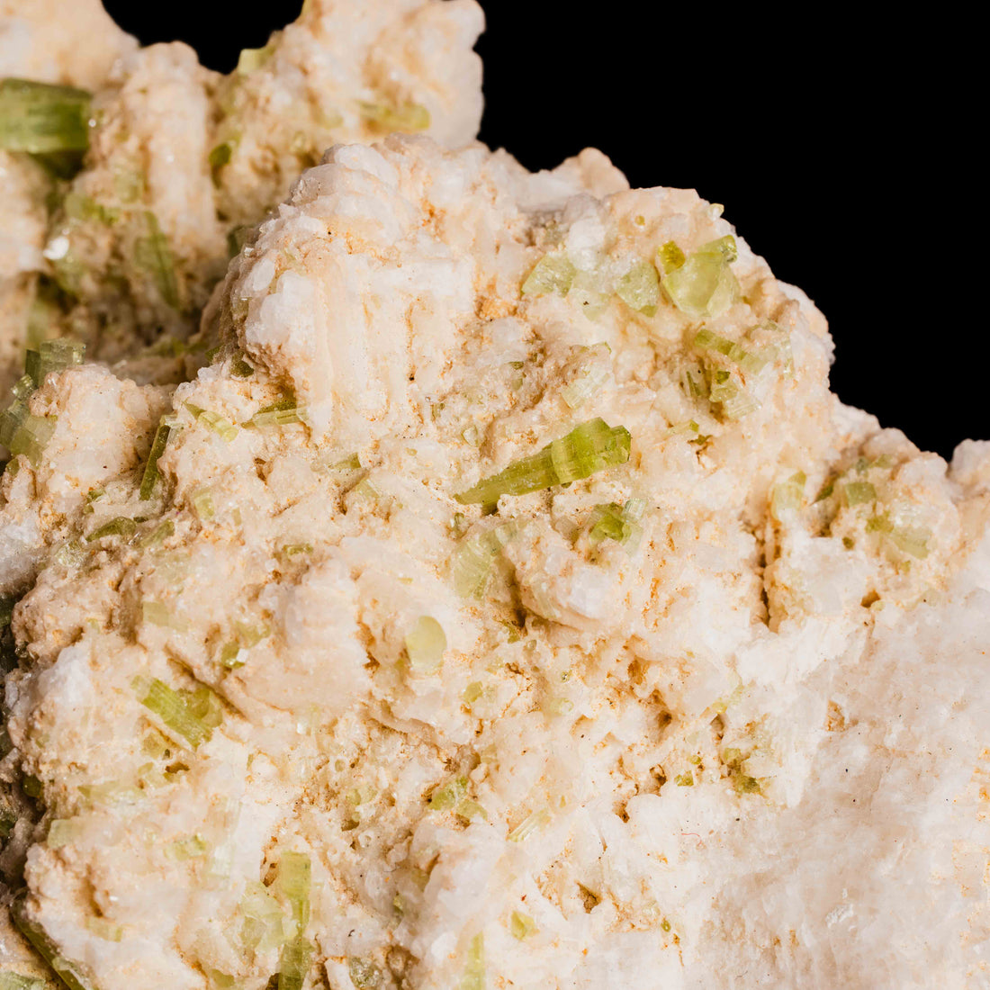 Tourmaline, Green - Cluster