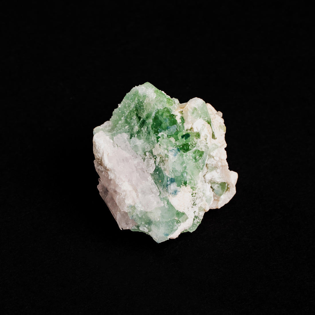 Tourmaline, Green - Cluster