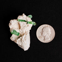 Tourmaline, Green - Cluster