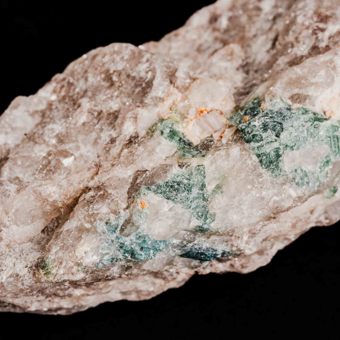 Tourmaline, Green - Cluster