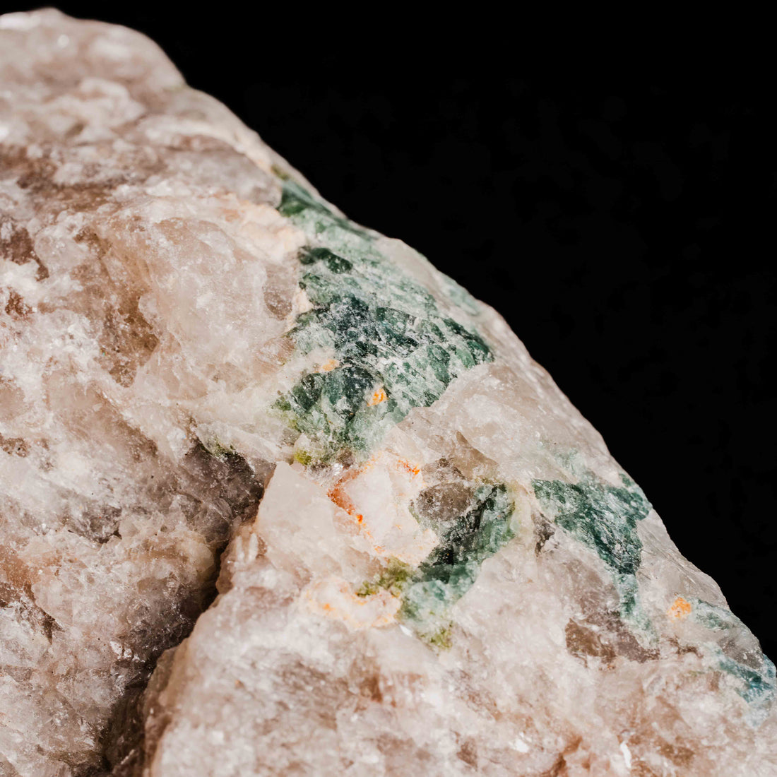 Tourmaline, Green - Cluster