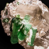 Tourmaline, Green - Cluster