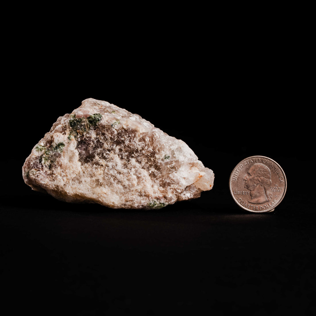 Tourmaline, Green - Cluster
