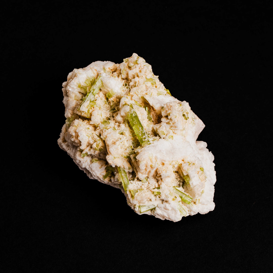Tourmaline, Green - Cluster