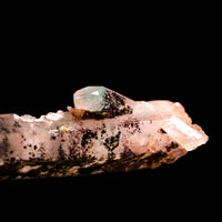 Papagoite and Ajoite in Quartz