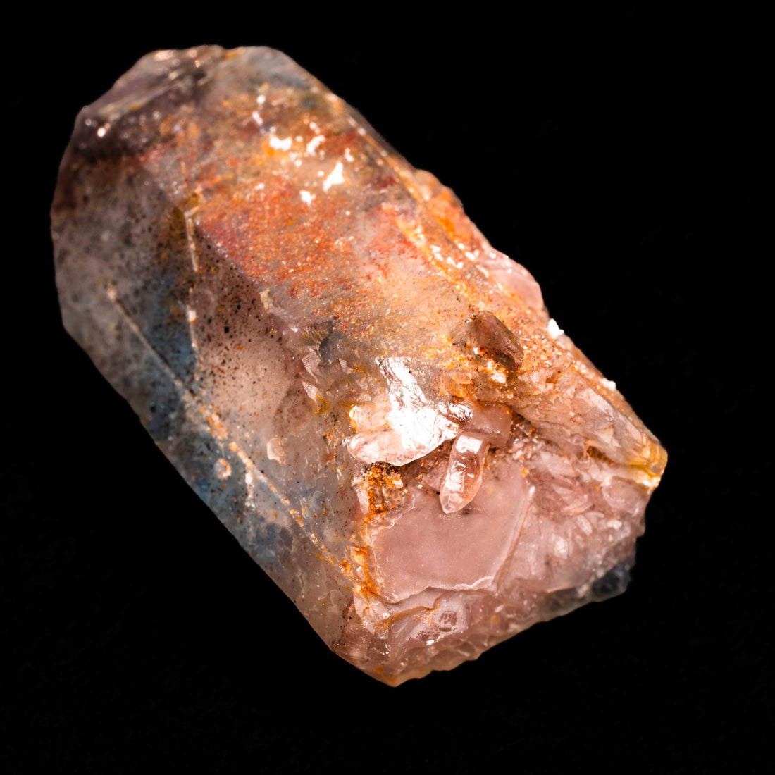 Papagoite and Ajoite in Quartz