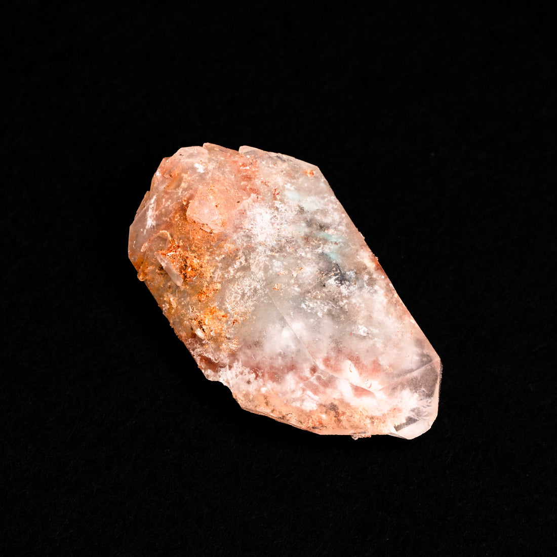 Papagoite and Ajoite in Quartz