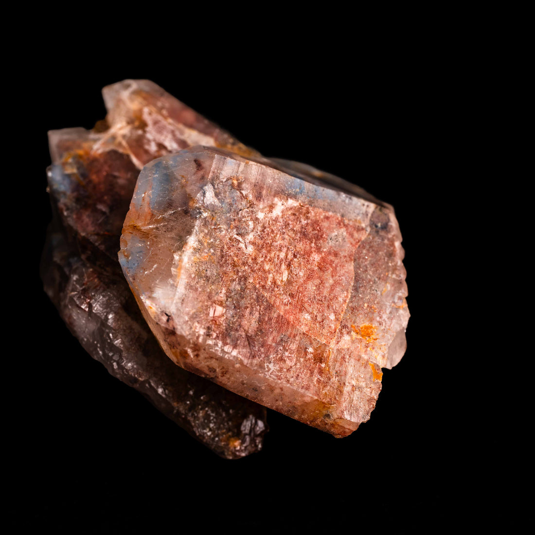 Papagoite and Ajoite in Quartz