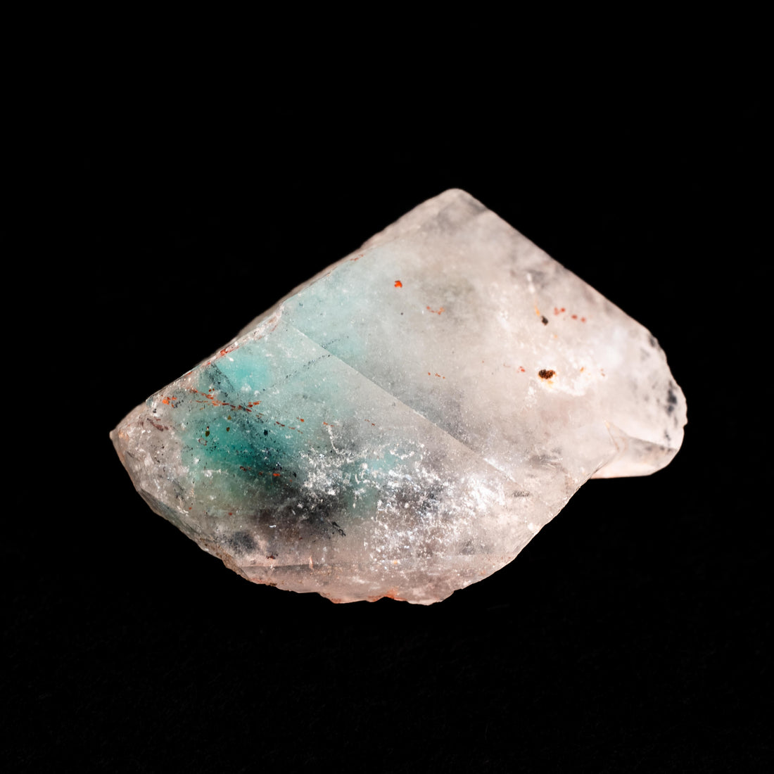 Papagoite and Ajoite in Quartz