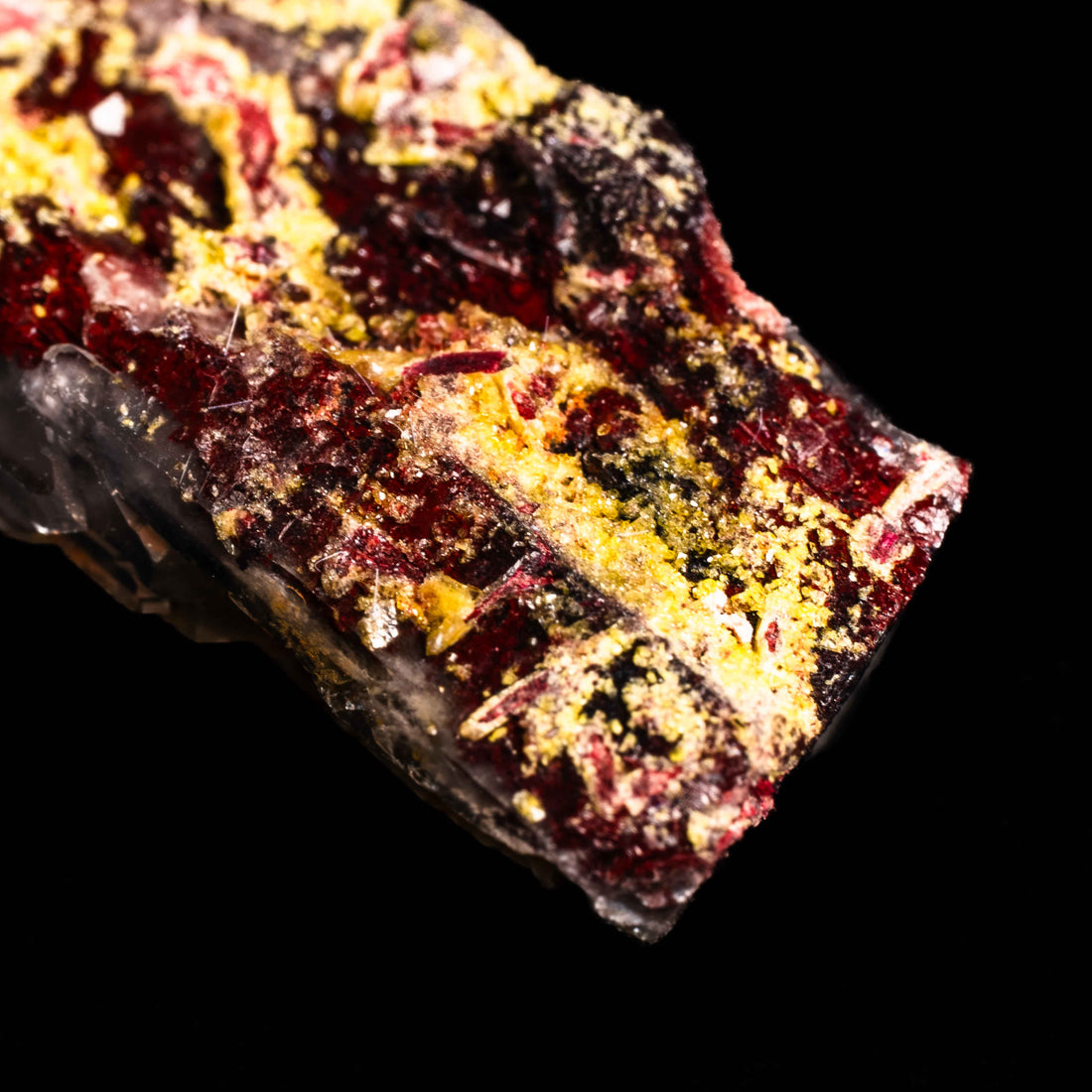 Papagoite and Ajoite in Quartz