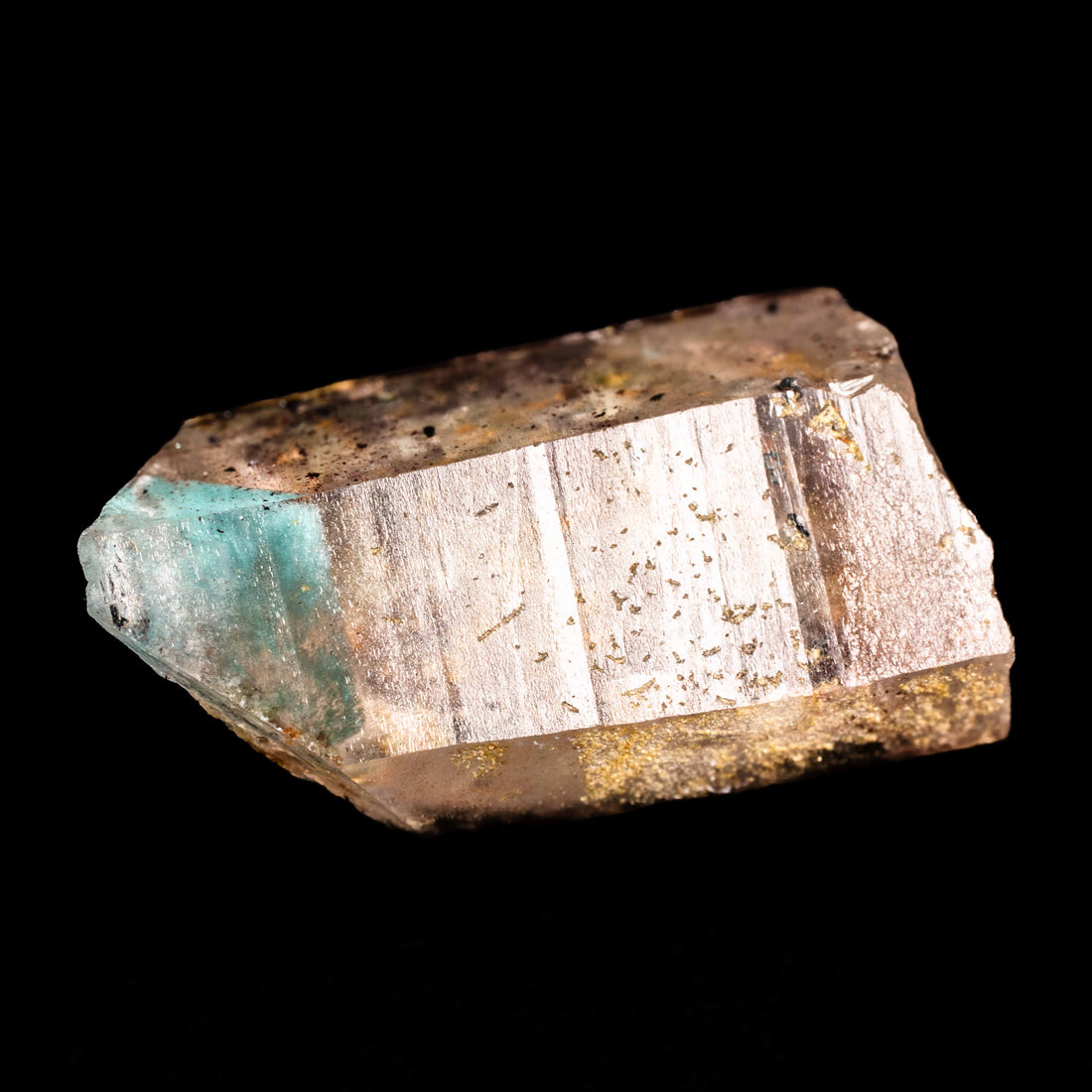 Papagoite and Ajoite in Quartz