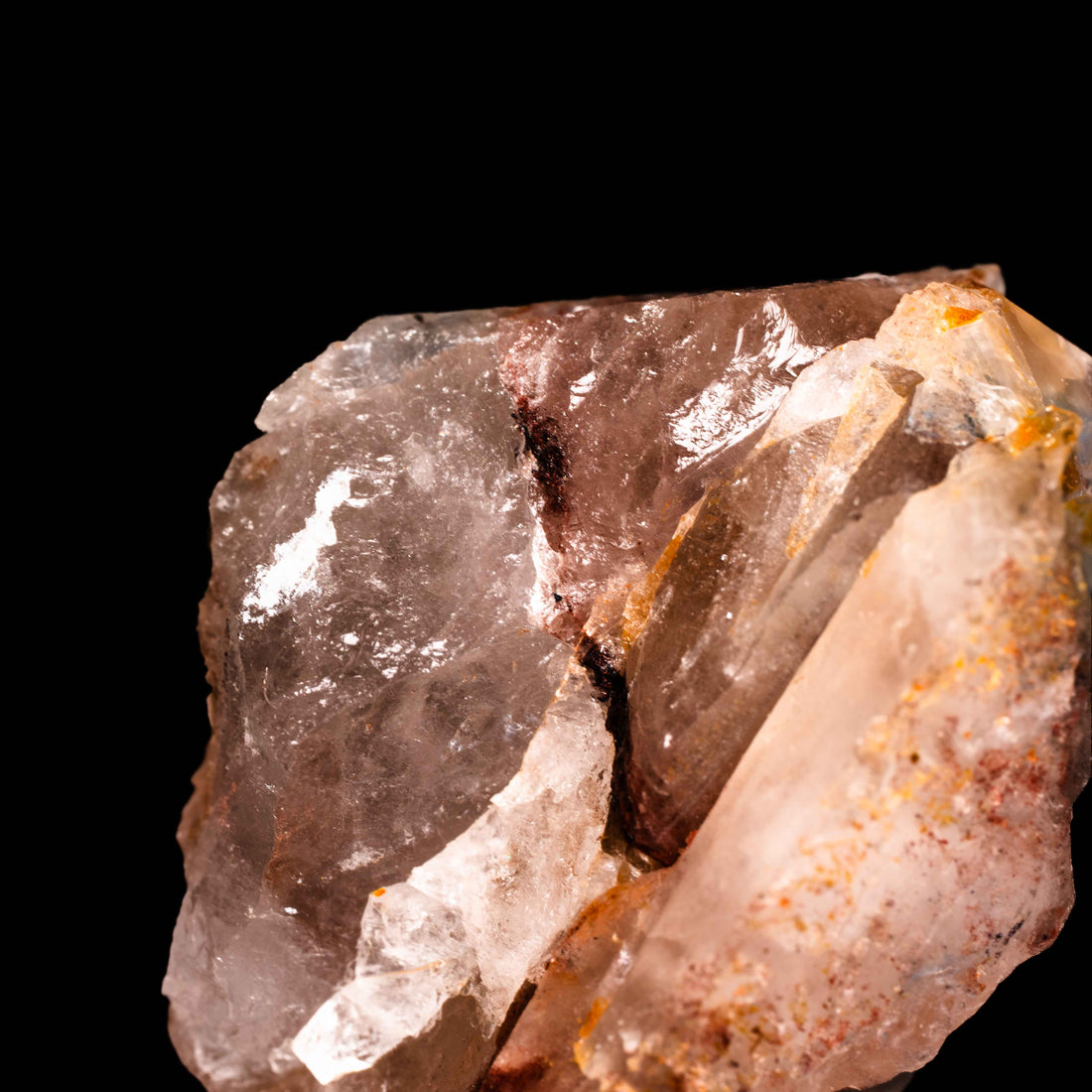 Papagoite and Ajoite in Quartz