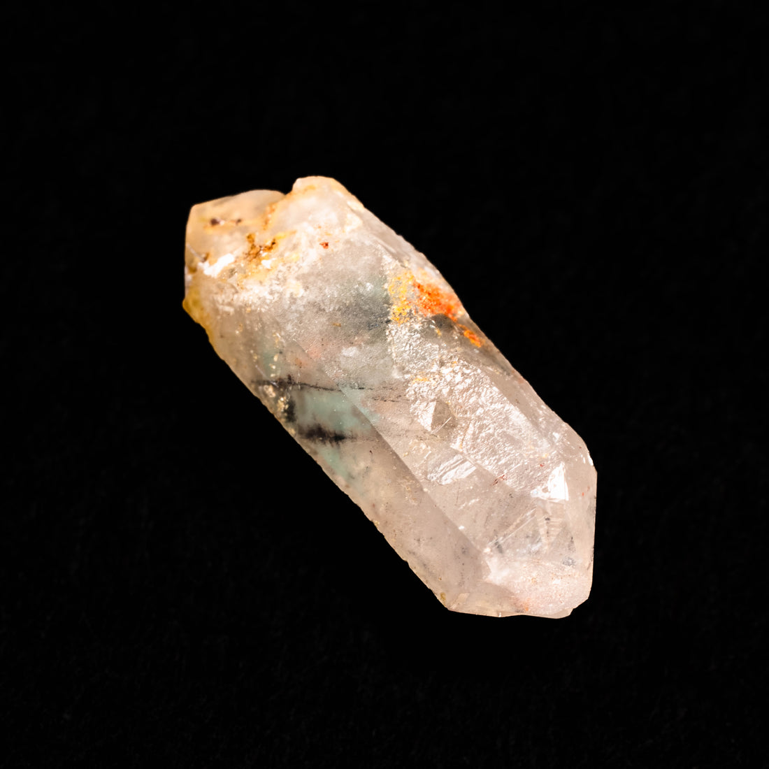 Papagoite and Ajoite in Quartz